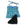 Island Escape Womens Printed Brief 2 Piece Bikini - 2 of 2