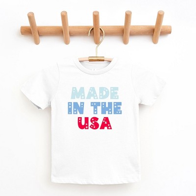 The Juniper Shop Made In The USA Pastel Toddler Short Sleeve Tee