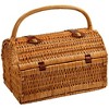 Picnic at Ascot Willow Picnic Basket with Two Person Picnic Set - 3 of 3
