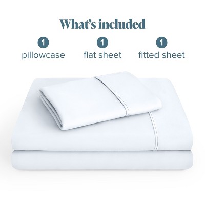 Ultra Soft White Microfiber Twin Sheet Set with Deep Pockets