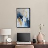 Art Remedy Morning Dew Blue Abstract Wall Art Framed - 2 of 4