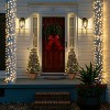 TackView Pre-Lit Christmas Tree, Mini Christmas Tree with 78 Led Lights Cloth Bag Base & Pine Cones & Red Berries, Xmas Decorations - 3 of 4