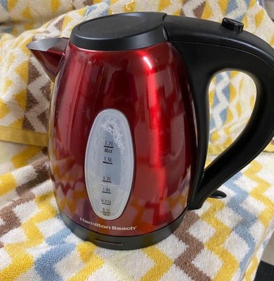 Hamilton Beach 10-Cup Electric Kettle Red 40872 - Best Buy