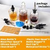 Set of 3 Syrup Bottles with Leak-Proof Lids Pour Spout for Coffee Syrups,Honey,Condiments,Olive Oil - 3 of 4