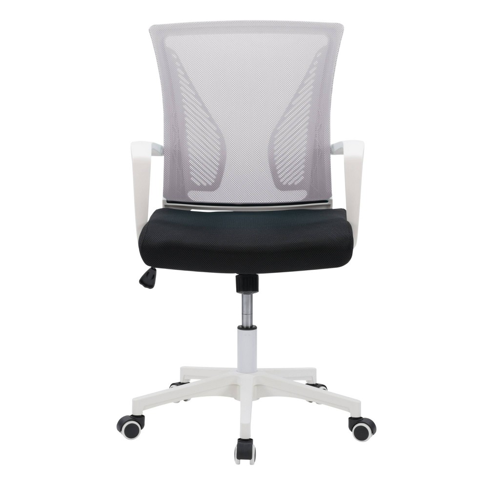 Photos - Computer Chair CorLiving Workspace Ergonomic Mesh Back Office Chair Gray  