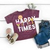 The Juniper Shop Mini Smiley Happy Times Toddler Short Sleeve Tee - 2 of 4