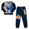 Naruto Sasuke Vs. Naruto Oversized Graphic Youth Sweatshirt and Joggers 2-Piece Set - 4 of 4
