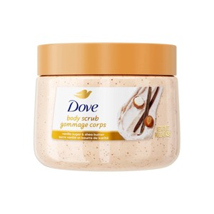 Dove Beauty Exfoliating Body Scrub - Vanilla Sugar & Shea Butter - 15oz - 1 of 4