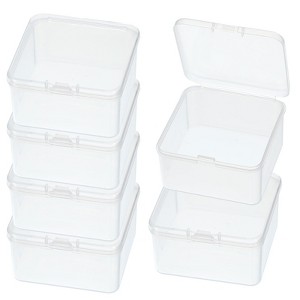 Unique Bargains Plastic Nail Bead Art Supplies Fishing Tools Craft Organizer 6 Pcs - 1 of 4