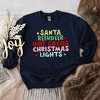 Simply Sage Market Women's Graphic Sweatshirt Santa Reindeer Hot Cocoa - 2 of 2