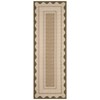 Garvee Modern Border Area Rug Farmhouse Scalloped Bordered Pattern Rugs Washable Low Pile Non Slip Rugs for Living Room - 3 of 4