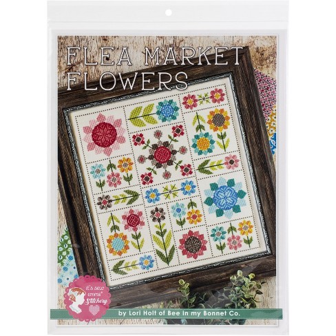 It's Sew Emma Stitch Cards 4/Pkg-Bee In My Bonnet Set E