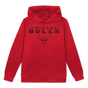 NBA Chicago Bulls Boys' Poly Hooded Sweatshirt - 1 of 1