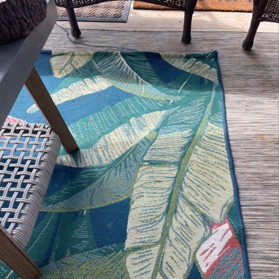 Outdoor Rug Banana Leaf - Threshold™ : Target