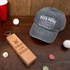 Pavilion Gift Company - Pong - Dark Gray Washed Cotton Twill Hat - Hats - 3 of 4