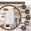 APRILSOUL  4-Drawer Short Tower Closet Organizer - 3 of 4