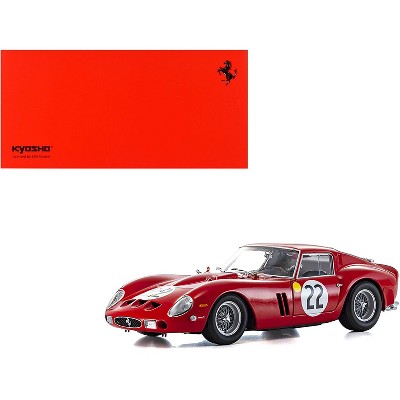 Ferrari 250 GTO #22 "Elde" - "Beurlys" (Jean Blaton) 3rd Place "24 Hours of Le Mans" (1962) 1/18 Diecast Model Car by Kyosho
