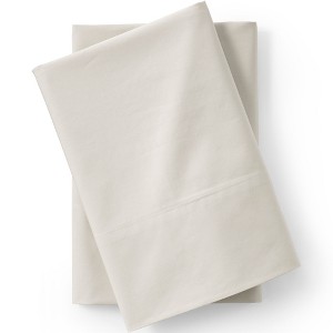 Lands' End 400 Thread Count Organic Cotton Percale Pillowcases - 1 of 2