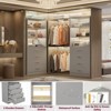 Besiost Closet Organizer System with Wood Drawers and Shelves - 3 of 4