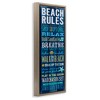 Stupell Industries Beach Rules Relax Breathe, 15" x 31" - 3 of 4