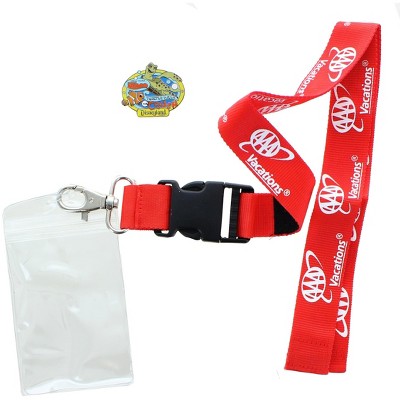 Walt Disney Co Disney AAA Vacations Lanyard w/ Finding Nemo Collector Pin