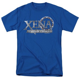 Xena Battered Logo Adult T-Shirt - 1 of 4