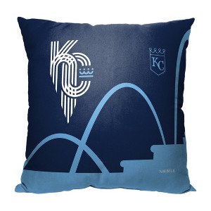 18"x18" MLB Kansas City Royals City Connect Decorative Throw Pillow - 1 of 4