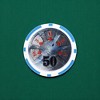 Slickblue 14-Gram Clay Poker Chips 25-Pack, Holo Inlay, Casino Game Chips, Ben Franklin Design, $1-$500 - 3 of 3
