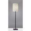 60.5" Liam Floor Lamp Golden Bronze - Adesso: Elegant Pull Chain, UL Listed, Beige Linen Shade - image 2 of 2