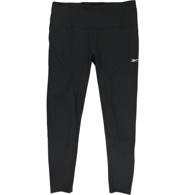 Reebok Womens Training Lux Tights Stretch Compression Athletic Pants
