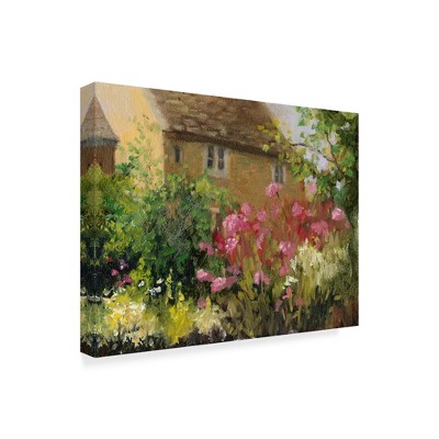 Trademark Fine Art -Mary Jean Weber 'Cotswold Cottage Iv' Canvas Art