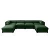 Modular Sectional Sofa with Storage, Extra Large U Shaped Sectional Couch for Living Room, Convertible Modular Sofa Couch with Storage Ottoman - 3 of 4