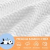 INFURNIC Mattresses Comfortable Sleeping Mattresses Mattress Cover, Waterproof Bamboo Mattress Protector Deep Pocket Up To 19 Inches, White, 80"*60" - 2 of 4