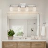 Bathroom Light Fixtures, Chrome Bathroom Vanity Light - 3 Color Dimmable Vanity Lights, Bathroom Lighting Fixtures Over Mirror - 2 of 4
