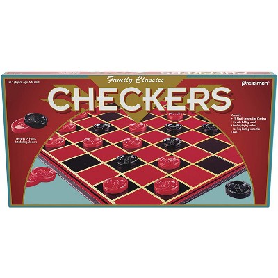 Pressman Games Family Classics Checkers