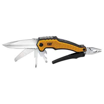 CAT 4-PIECE MULTI TOOL KNIFE SET Stainless Steel, High Grip