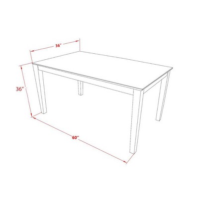 Oak Extendable Rectangular Counter Height Dining Table