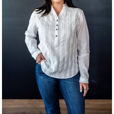 Women's Gemini Blouse - TASHA POLIZZI M
