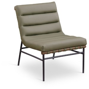 Meridian Furniture,Burke Vegan Leather Accent Chair - 1 of 4