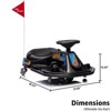 24V Ride on Car Electric Drifting Go Kart for Kids, Ride On Race Car for Ages 3-8 Years, High/Low Speed Switch and Simplified Drifting System - 2 of 4