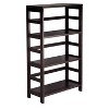 42" 5pc Wire Baskets with Wide Shelf Espresso - Winsome - image 2 of 4