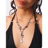 Gothic Moon & Star Necklace - Boho Celestial Jewelry Gift for Women - 2 of 4
