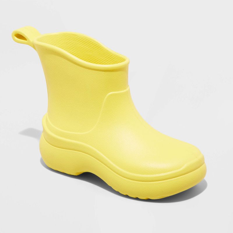 Toddler Eli Rain Boots - Cat & Jack™ Yellow, 1 of 6