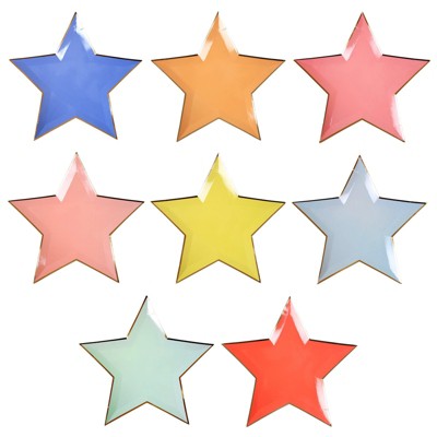 Meri Meri Jazzy Star Plates