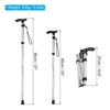 Unique Bargains Aluminum Alloy Quick Lock Collapsible Hiking Trekking Pole 33-37 Inch - 2 of 4