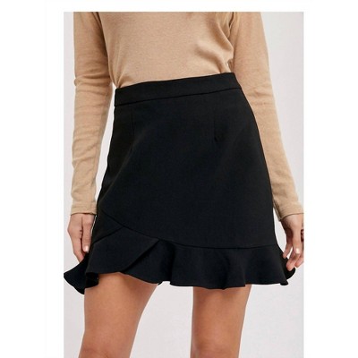 Women's Lena Ruffle Hem Skirt - BluIvy