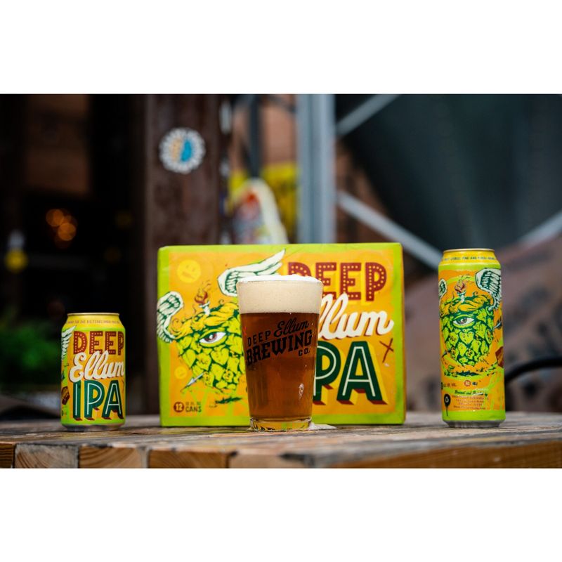Deep Ellum IPA Beer - 6pk/12 fl oz Cans, 4 of 6