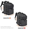 Generic 64L Large Tactical Backpack, Military Molle Bag for Hiking - 3 of 4
