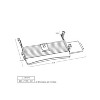 Fellowes Office Suites Underdesk Keyboard Drawer 20 1/8w x 7 3/4d Black 9140303 - 3 of 4