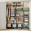 MaseiKar Hanging Closet Organizer and Storage - 5-Tier Closet Storage Organizer Baskets for Clothes & Adjustable Collapsible Metal Closet Hanging - 3 of 4